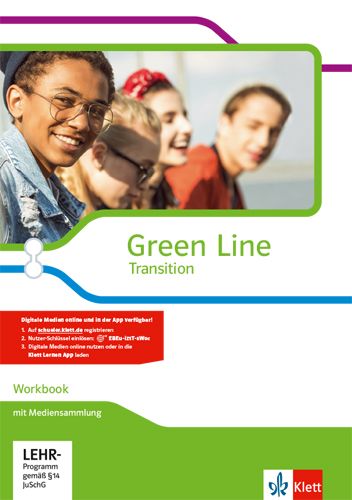 Produktbild: Green Line Transition. Workbook mit Mediensammlung Klasse 10 (G8), Klasse 11 (G9)
