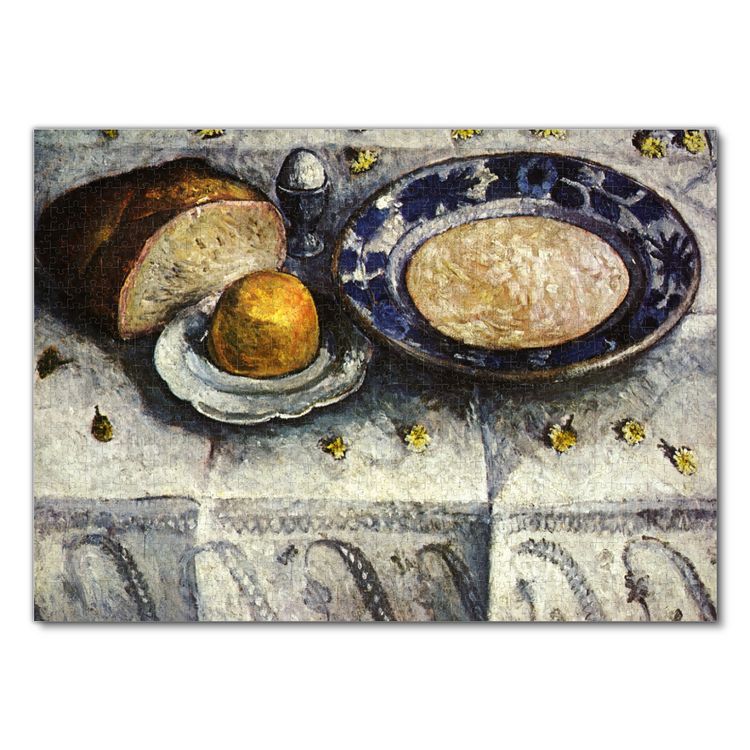 Produktbild: Lais Puzzle Paula Modersohn-Becker - Stilleben mit Milchsate (Fr&uuml;hst&uuml;ckstisch) 1000 Teile