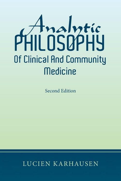 Produktbild: Analytic Philosophy of Clinical and Community Medicine
