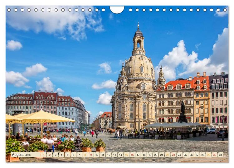 Produktbild: Reise durch Deutschland - Sachsen (Wandkalender 2026 DIN A4 quer), CALVENDO Monatskalender