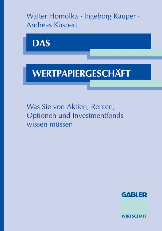 Produktbild: Das Wertpapiergesch&auml;ft