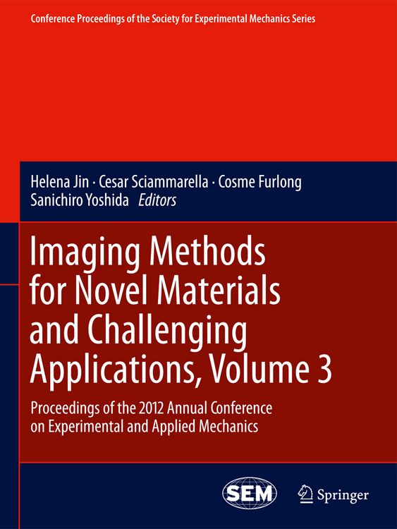 Produktbild: Imaging Methods for Novel Materials and Challenging Applications, Volume 3
