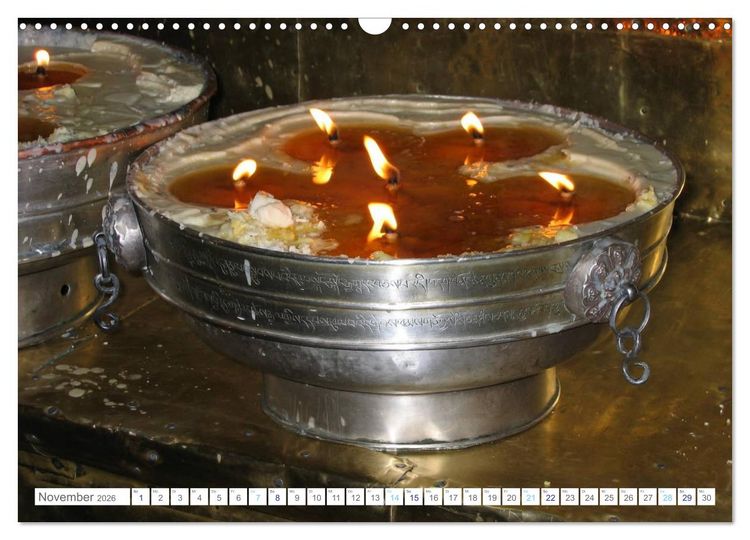 Produktbild: Tibet (Wandkalender 2026 DIN A3 quer), CALVENDO Monatskalender