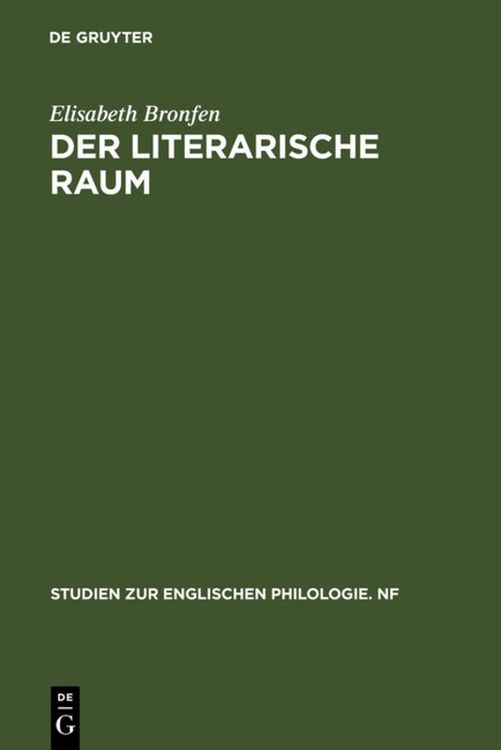 Bild vom Artikel Der literarische Raum vom Autor Elisabeth Bronfen