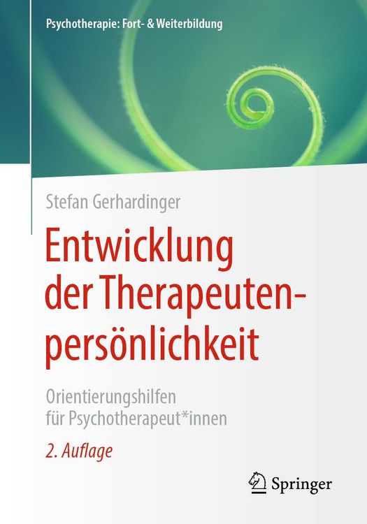 Produktbild: Entwicklung der Therapeutenpers&ouml;nlichkeit