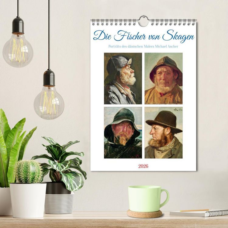 Produktbild: Die Fischer von Skagen (Wandkalender 2026 DIN A4 hoch), CALVENDO Monatskalender