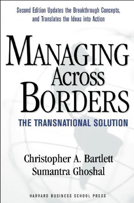 Produktbild: Managing Across Borders