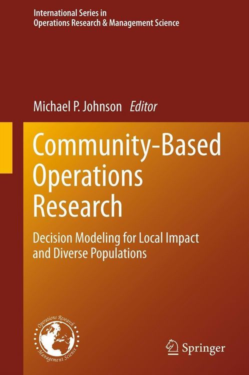 Produktbild: Community-Based Operations Research