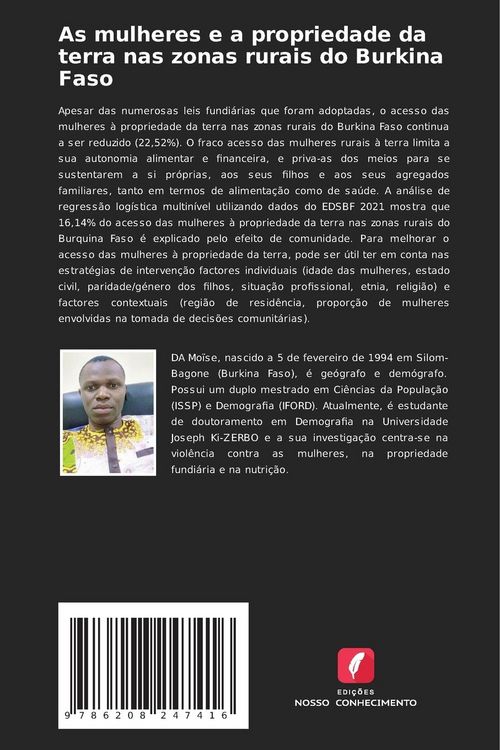 Produktbild: As mulheres e a propriedade da terra nas zonas rurais do Burkina Faso
