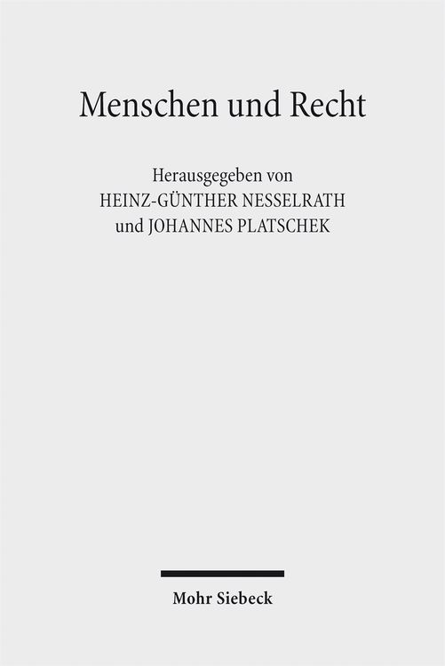 Produktbild: Menschen und Recht