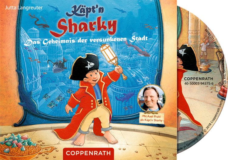 Produktbild: CD: K&auml;pt'n Sharky - Das Geheimnis der versunkenen Stadt