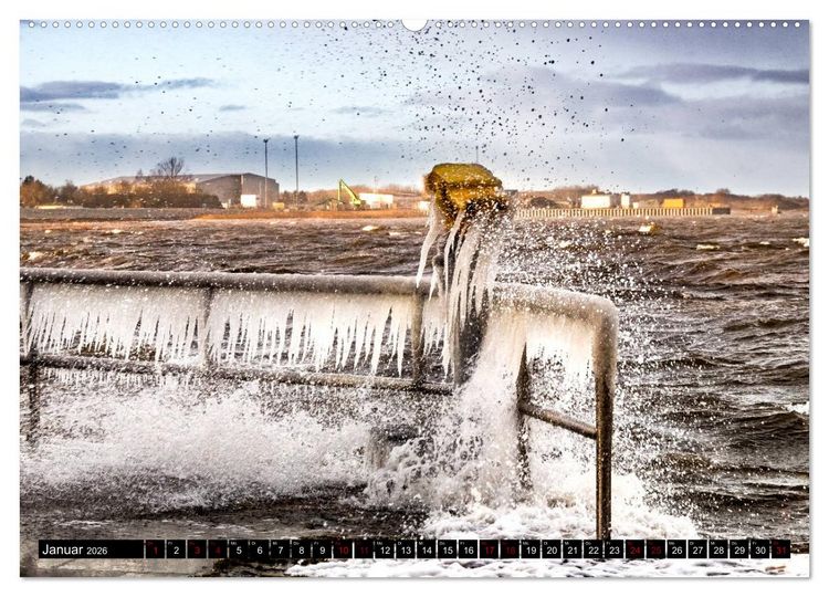 Produktbild: Hansestadt Greifswald (Wandkalender 2026 DIN A2 quer), CALVENDO Monatskalender