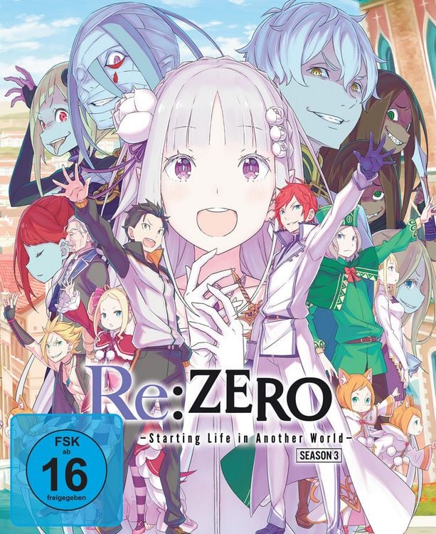 Produktbild: Re:ZERO - Starting Life in Another World - Staffel 3 - Vol.1 mit Sammelschuber [2 BRs]
