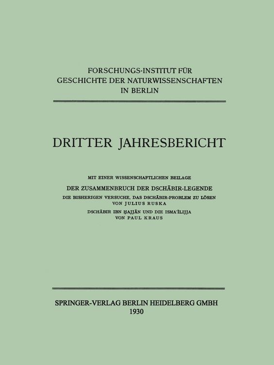 Produktbild: Dritter Jahresbericht