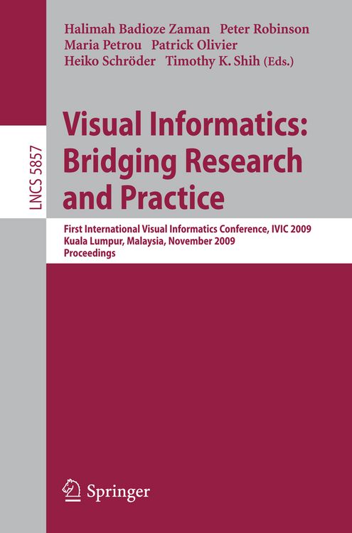 Produktbild: Visual Informatics: Bridging Research and Practice