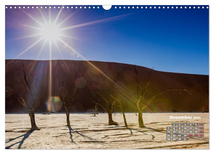 Produktbild: Namibia, Sch&ouml;nheit und Vielfalt (Wandkalender 2026 DIN A3 quer), CALVENDO Monatskalender