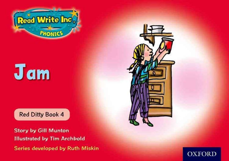 Produktbild: Miskin, R: Read Write Inc. Phonics: Red Ditty Book 4 Jam