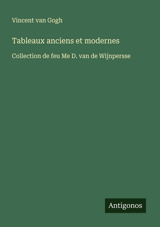 Produktbild: Tableaux anciens et modernes