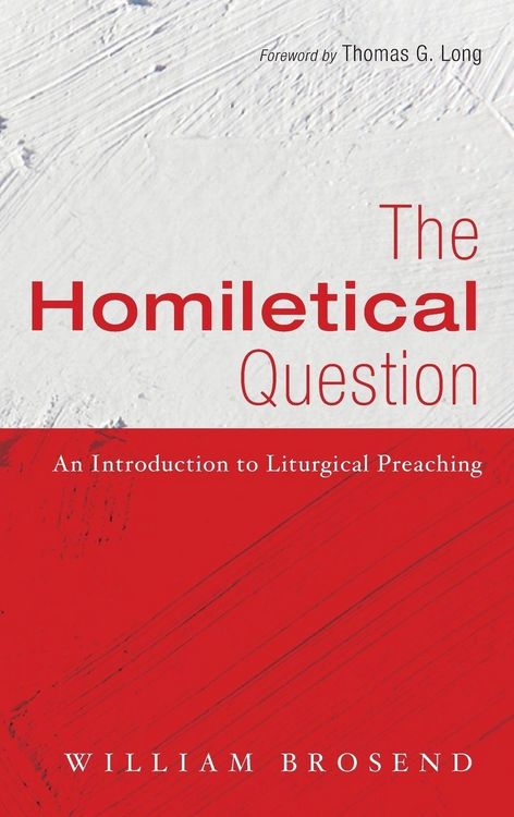 Produktbild: The Homiletical Question