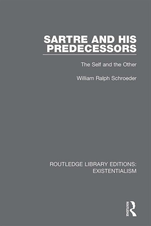 Produktbild: Sartre and his Predecessors