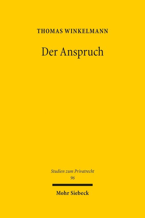 Produktbild: Der Anspruch