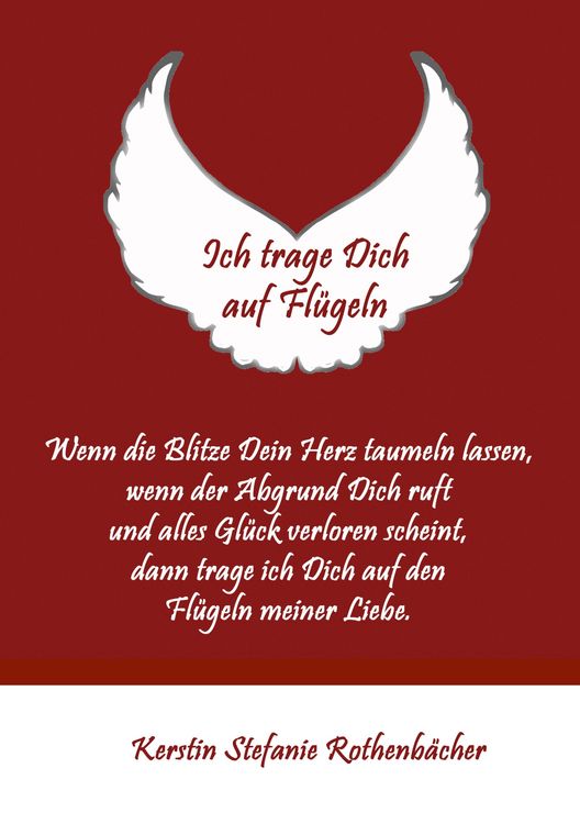 Produktbild: Ich trage Dich auf Fl&uuml;geln