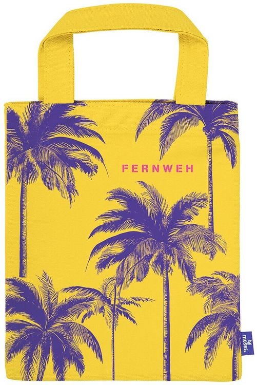 Produktbild: Fernweh B&uuml;chertasche Palmen