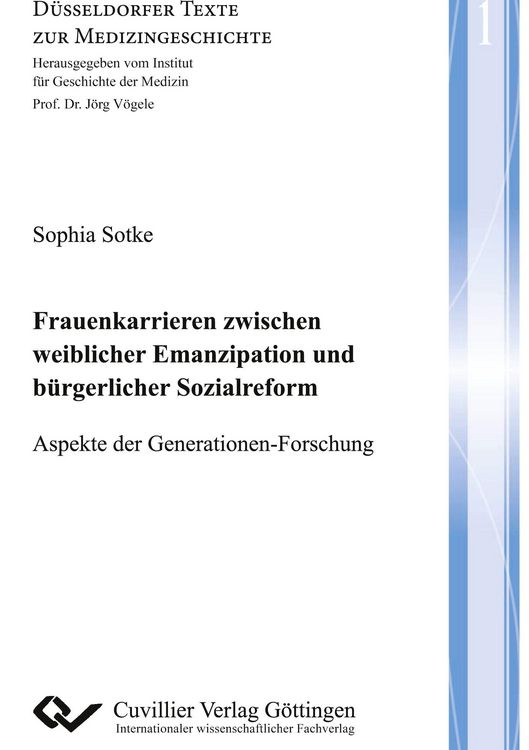 Produktbild: Frauenkarrieren zwischen Emanzipation und b&uuml;rgerlicher Sozialreform (Band 1)
