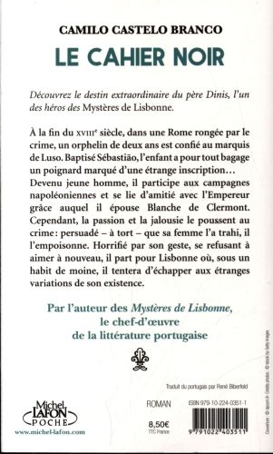 Produktbild: Le cahier noir