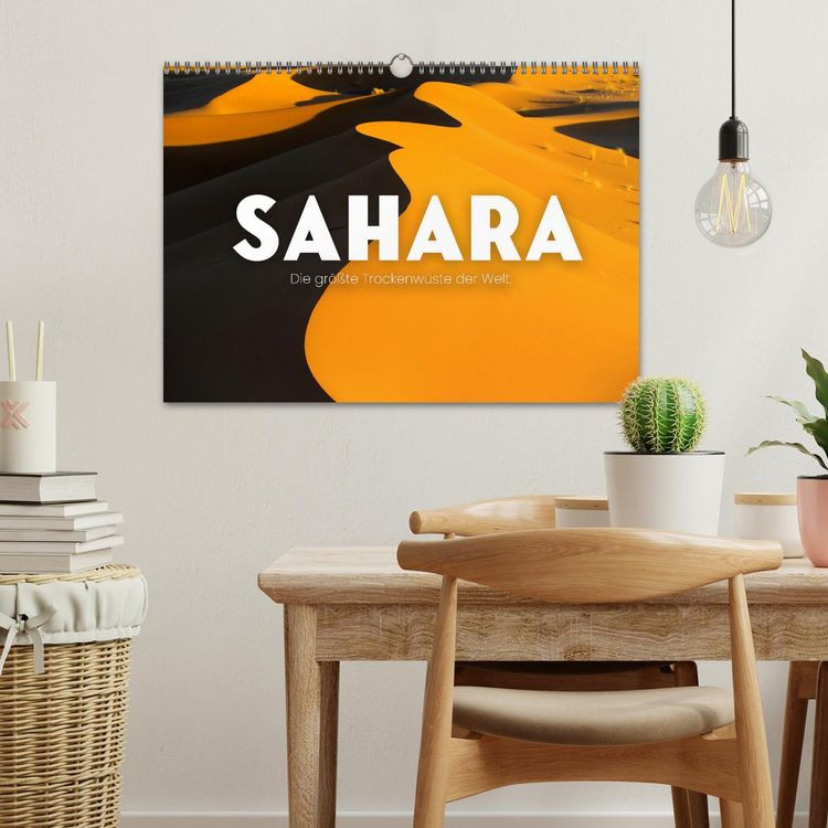 Produktbild: Sahara - Die gr&ouml;&szlig;te Trockenw&uuml;ste der Welt. (Wandkalender 2026 DIN A3 quer), CALVENDO Monatskalender