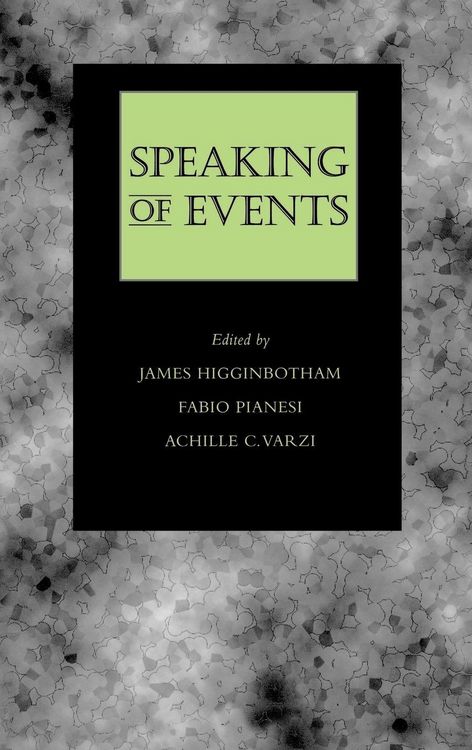 Produktbild: Speaking of Events