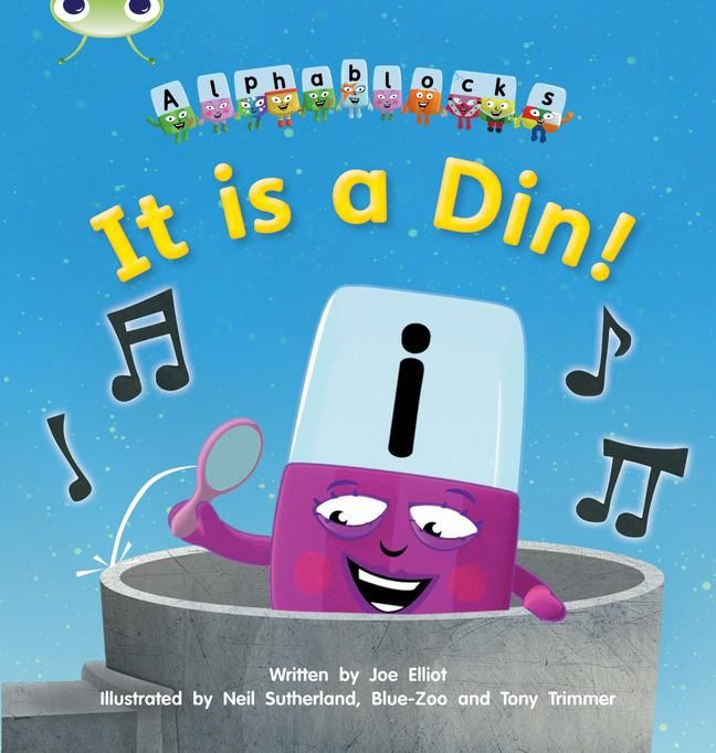 Produktbild: Bug Club Phonics - Phase 2 Unit 1-2: Alphablocks It is a Din