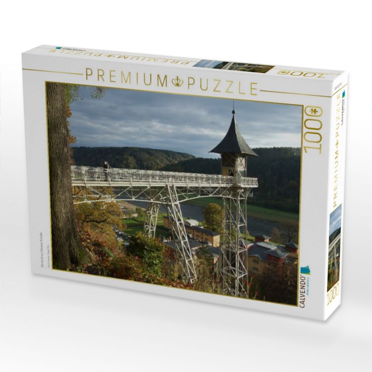 Produktbild: CALVENDO Puzzle Fahrstuhl zur Ostrauer Scheibe | 1000 Teile Lege-Gr&ouml;&szlig;e 64x48cm Foto-Puzzle f&uuml;r gl&uuml;ckliche Stunden