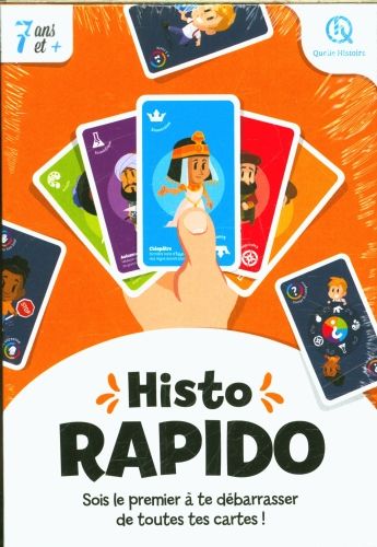 Produktbild: Histo rapido : sois le premier &agrave; te d&eacute;barrasser de toutes tes cartes