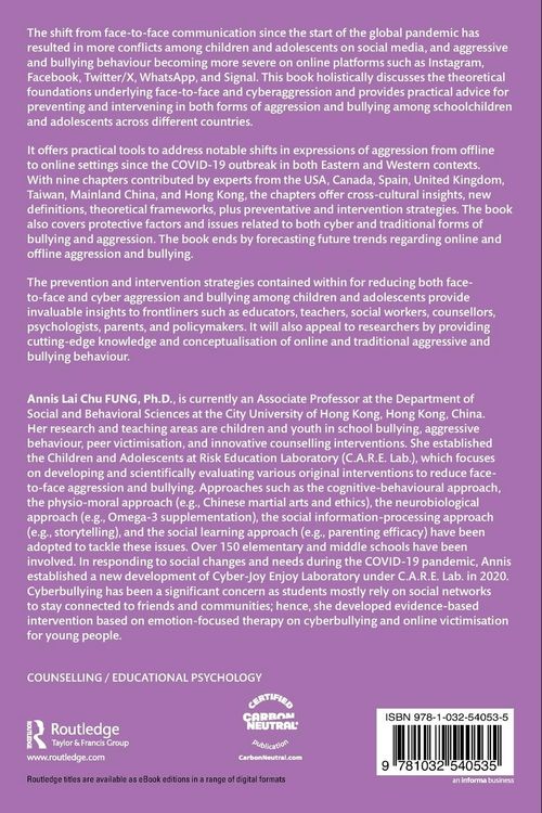 Produktbild: Cyber and Face-to-Face Aggression and Bullying among Children and Adolescents