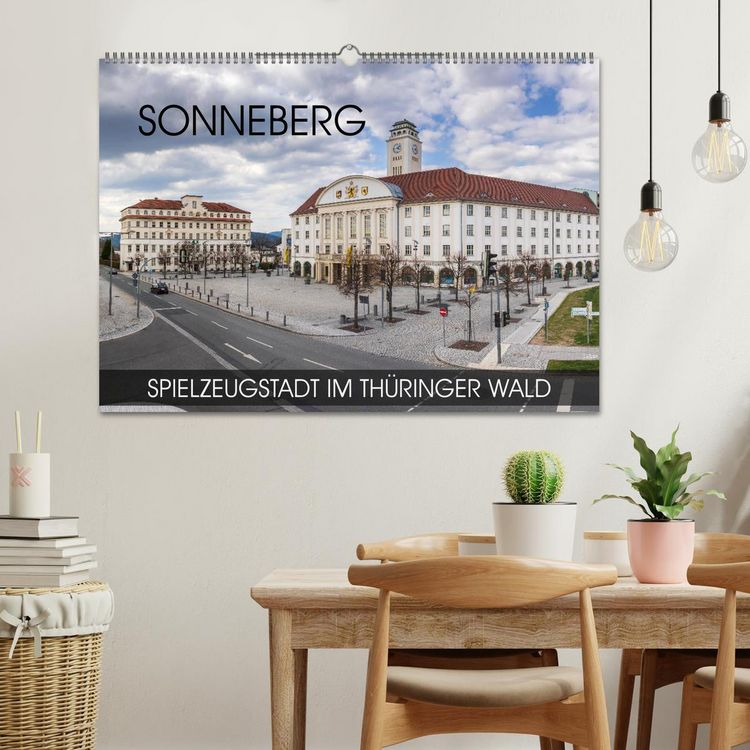 Produktbild: Sonneberg - Spielzeugstadt im Th&uuml;ringer Wald (Wandkalender 2026 DIN A2 quer), CALVENDO Monatskalender