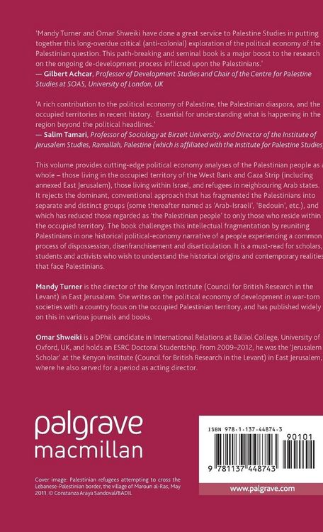 Produktbild: Decolonizing Palestinian Political Economy