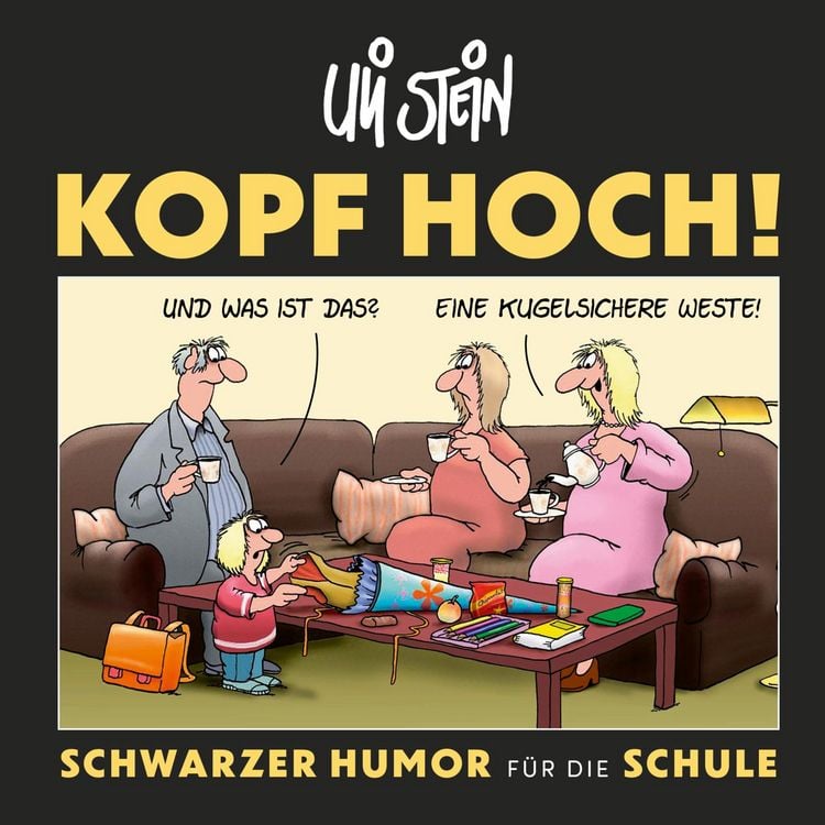 Produktbild: Uli Stein: Freizeit & Beruf: Kopf hoch! Schwarzer Humor f&uuml;r die Schule