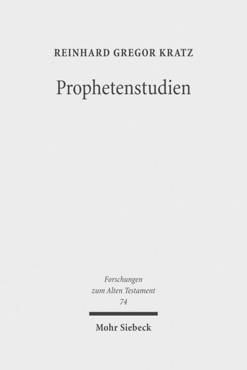 Produktbild: Prophetenstudien