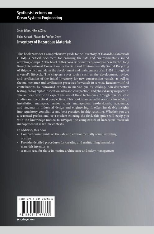 Produktbild: Inventory of Hazardous Materials