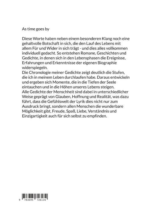 Produktbild: Gedichtjahre des Lebens