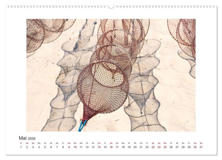Produktbild: Usedom - ein Traumreiseziel (hochwertiger Premium Wandkalender 2026 DIN A2 quer), Kunstdruck in Hochglanz