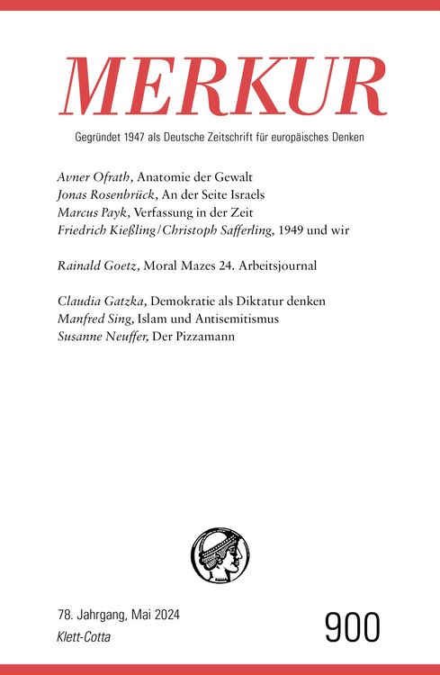 Produktbild: MERKUR 5/2024, Jg.78
