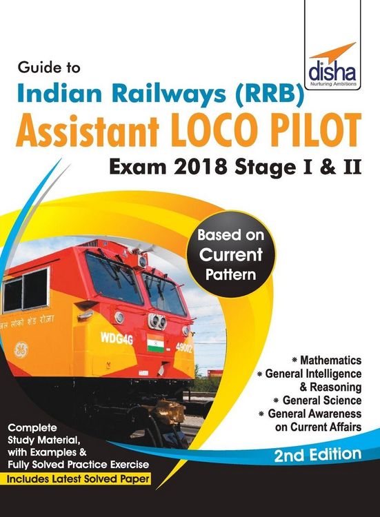 Produktbild: Guide to Indian Railways (RRB) Assistant Loco Pilot Exam 2018 Stage I & II - 2nd Edition