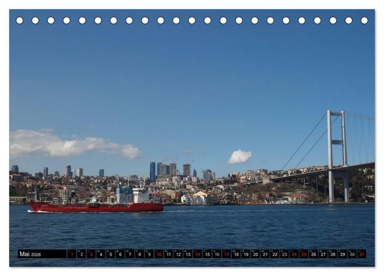 Produktbild: Istanbul - Konstantinopel - Byzanz (Tischkalender 2026 DIN A5 quer), CALVENDO Monatskalender