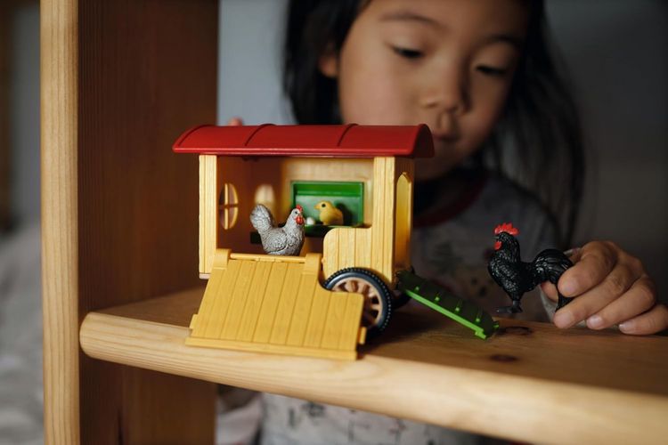 Produktbild: schleich&reg; 42572 - Farm World, H&uuml;hnerstall, 5 Teile, Spielset
