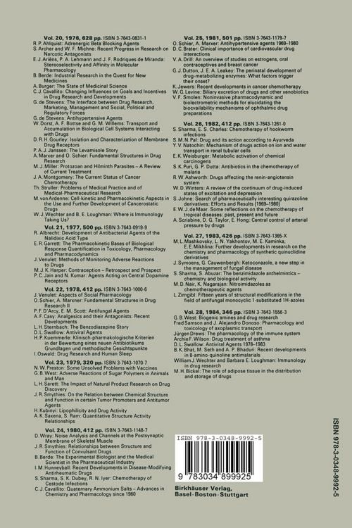 Produktbild: Progress in Drug Research