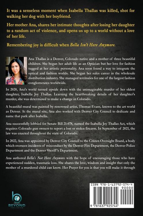 Produktbild: Bella Isn't Here Anymore