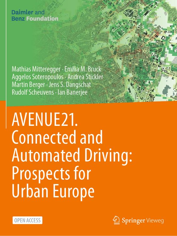 Produktbild: AVENUE21. Connected and Automated Driving: Prospects for Urban Europe
