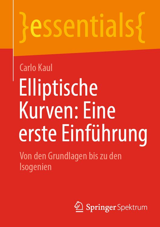 Produktbild: Elliptische Kurven: Eine erste Einf&uuml;hrung